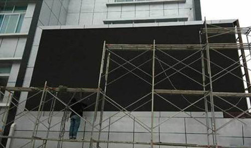 LED顯示屏清洗搭建臺